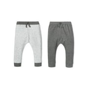 100% Cotton 2 Pack Baby Boy Jogger Pants